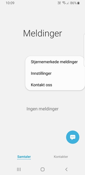 Velg Innstillinger