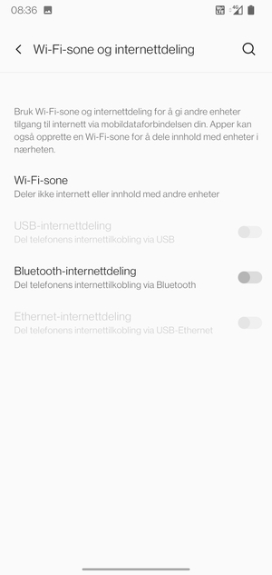 Velg Wi-Fi-sone