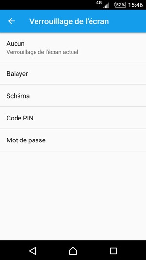 Sélectionnez Schéma