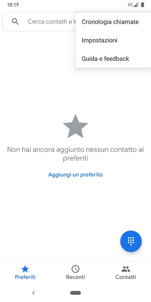 Seleziona Impostazioni
