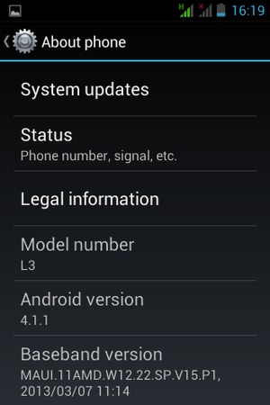 Select System updates