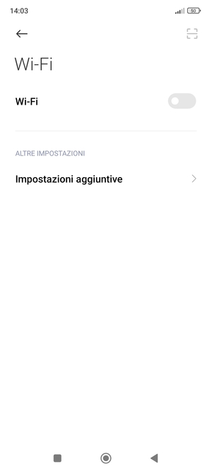 Attiva Wi-Fi