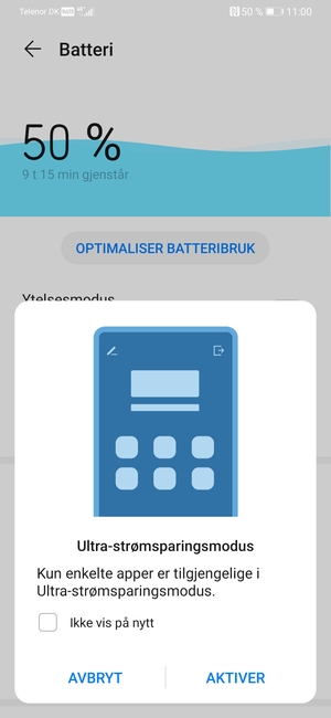 Velg AKTIVER