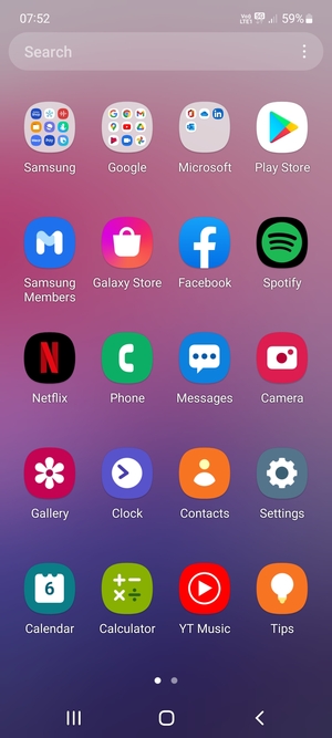 Select Settings