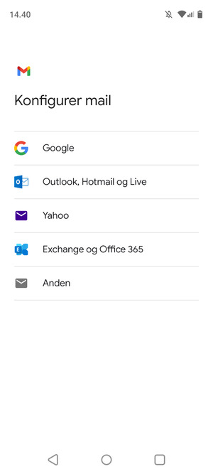 Vælg Anden