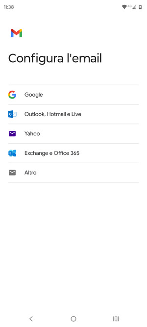 Seleziona Google