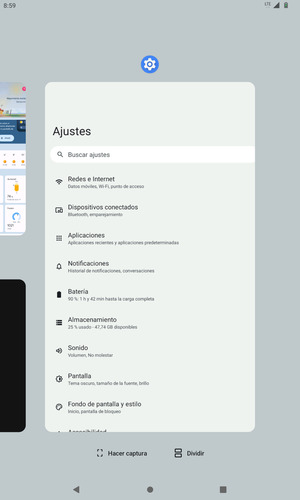 Deslice las aplicaciones hacia arriba para cerrarlas