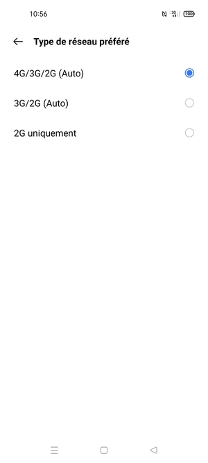 Sélectionnez votre option préférée