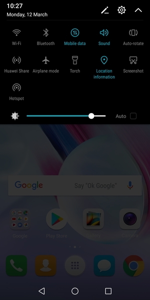 Turn off Location information
