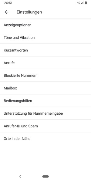 Wählen Sie Mailbox