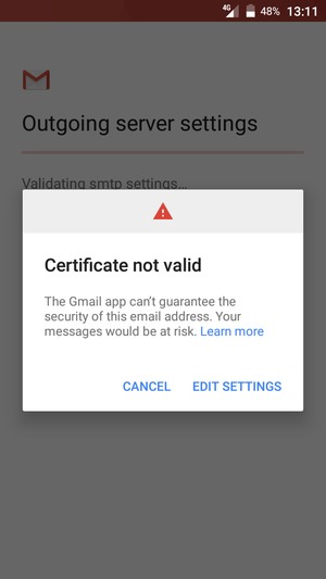 Select EDIT SETTINGS