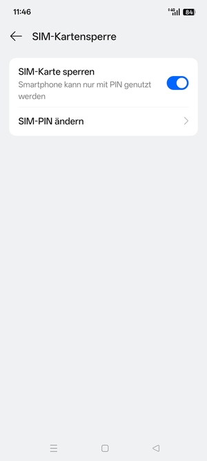 Wählen Sie SIM-PIN ändern