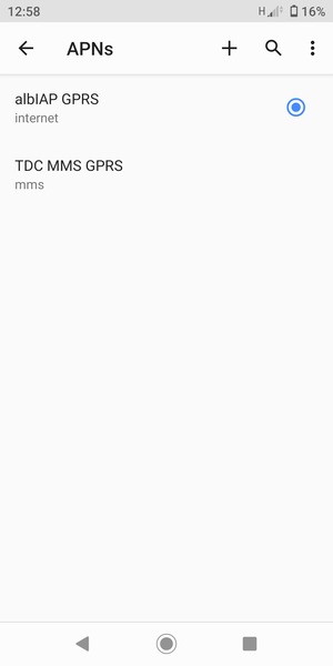 Your phone has now been set up to MMS
