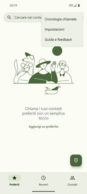 Seleziona Impostazioni