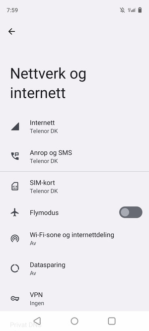 Velg SIM-kort