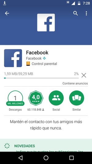 Espere a que el proceso de instalación finalice