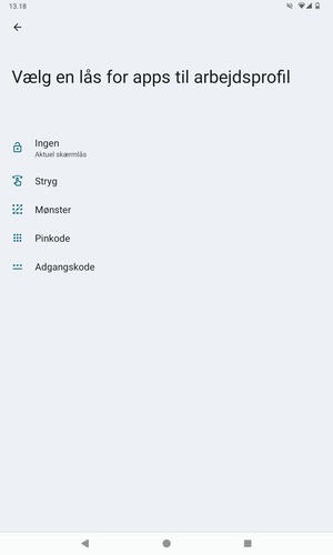 Vælg Mønster