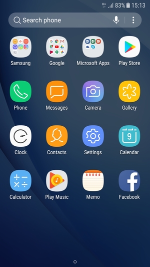Select Settings
