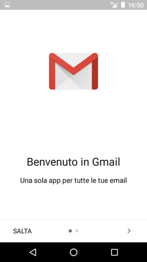 Seleziona AVANTI