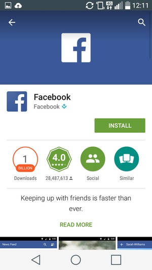 Select INSTALL