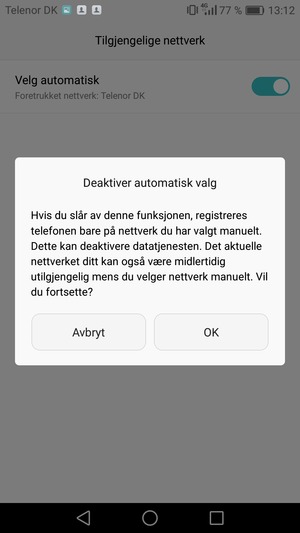 Velg OK