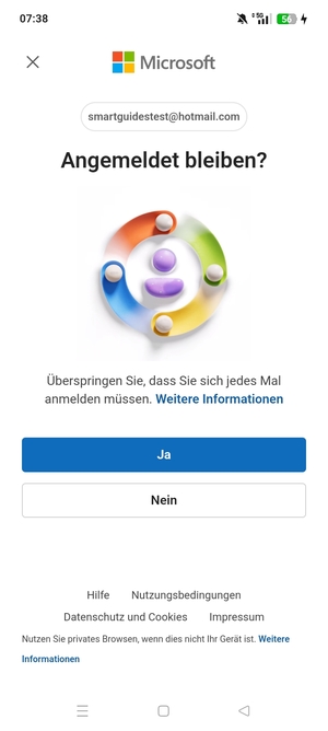 Wählen Sie Ihre gewünschte Option