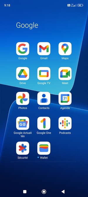 Sélectionnez Gmail
