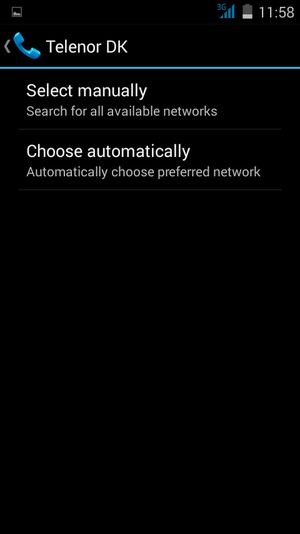 Select Select manually