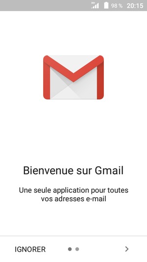 Sélectionnez SUIVANT