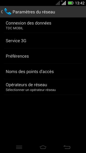 Sélectionnez Noms des points d'accès