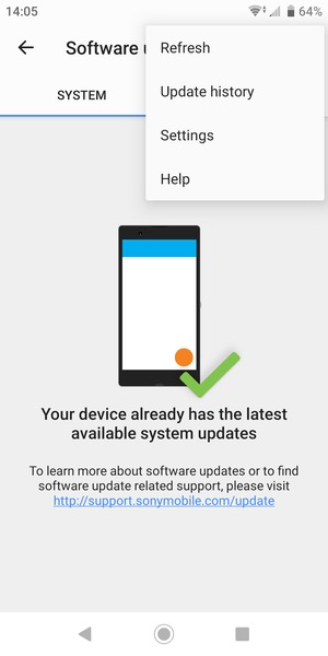 Select Refresh