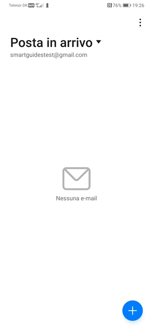 Il tuo Gmail è pronto per l'uso