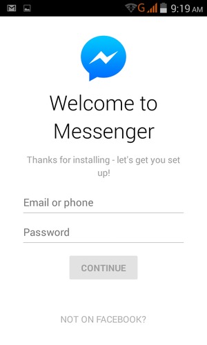 Your app is ready to use