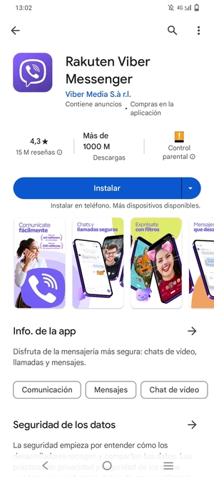 Seleccione Instalar