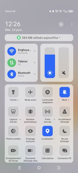 Désactiver le Wi-Fi et le Bluetooth