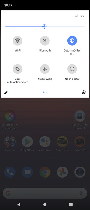 Deslice a la izquierda