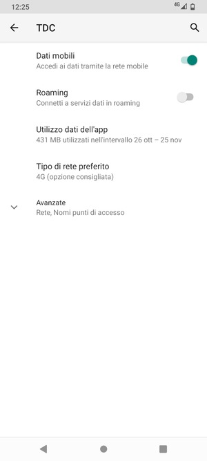 Seleziona Avanzate