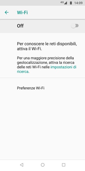 Attiva Wi-Fi