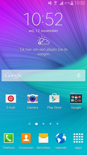 Selecteer Play Store