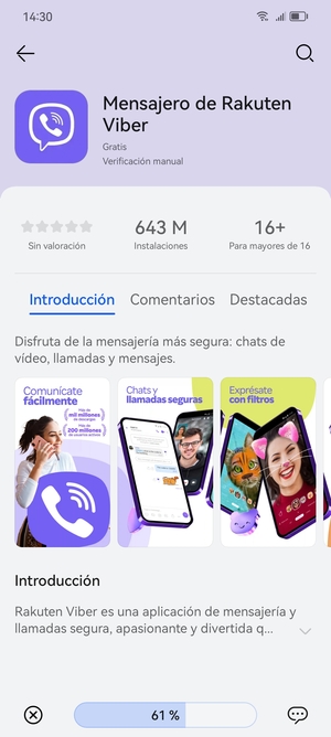 Espere a que el proceso de instalación finalice