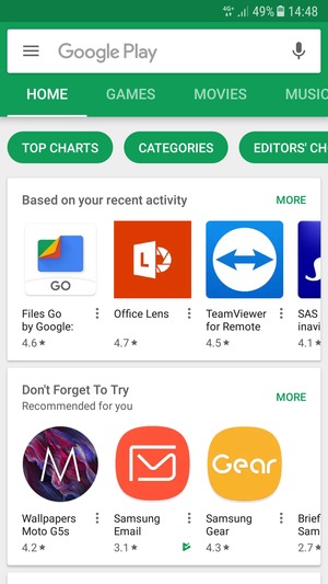 Select the Search bar
