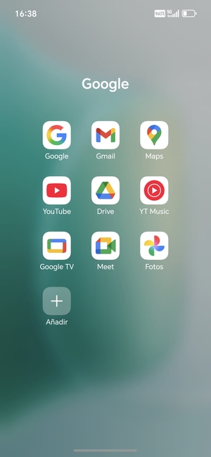 Seleccione Gmail