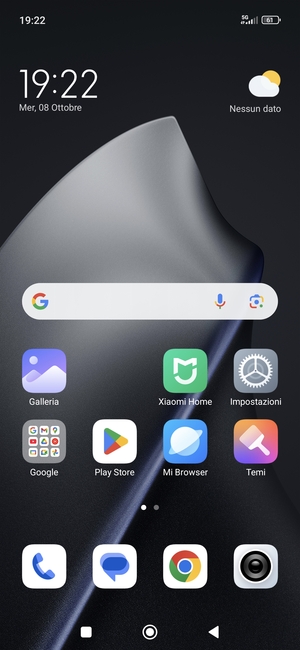Seleziona Impostazioni