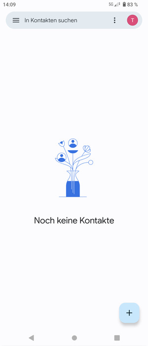 Wählen Sie die Menü-Taste
