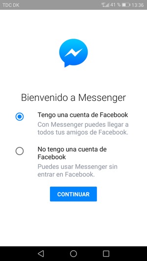 Su aplicación está lista para usar