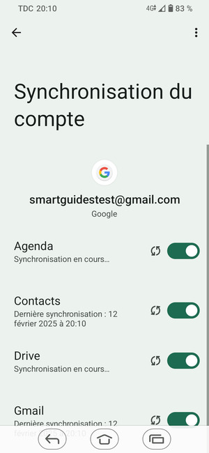 Vos contacts Google vont maintenant être synchronisés avec votre téléphone