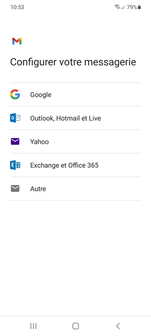 Sélectionnez Autre