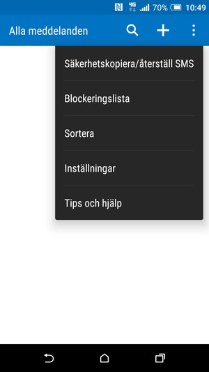 Välj Inställningar