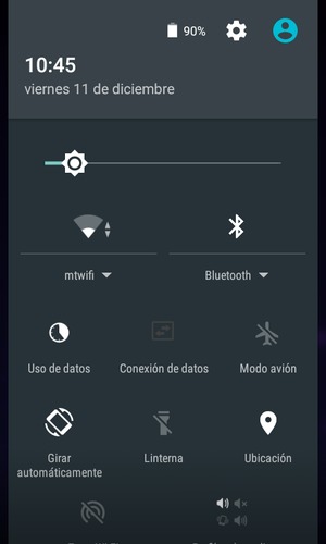 Desactive Wi-Fi y Bluetooth
