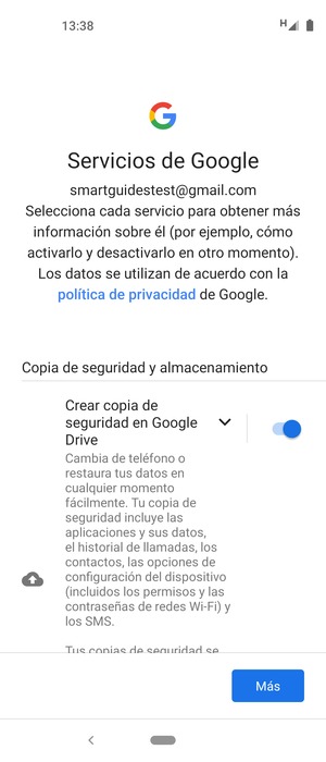 Seleccione Más